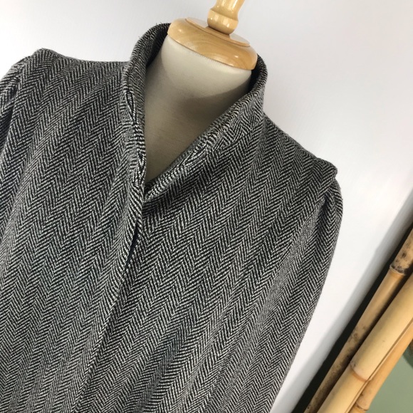 Vintage Central Park CPI Womens Tweed Coat Sz M/L - Picture 2 of 8